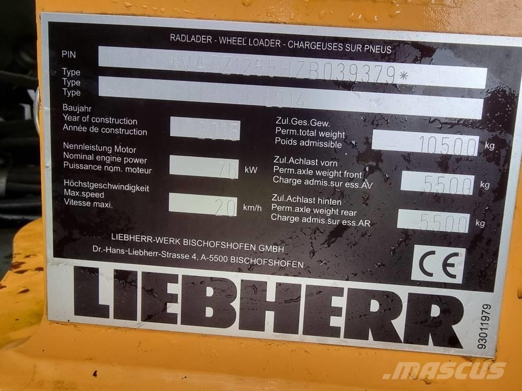 Liebherr L 514 Læssemaskiner på hjul
