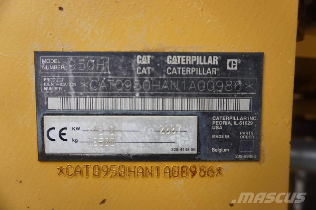 CAT 950 H Læssemaskiner på hjul