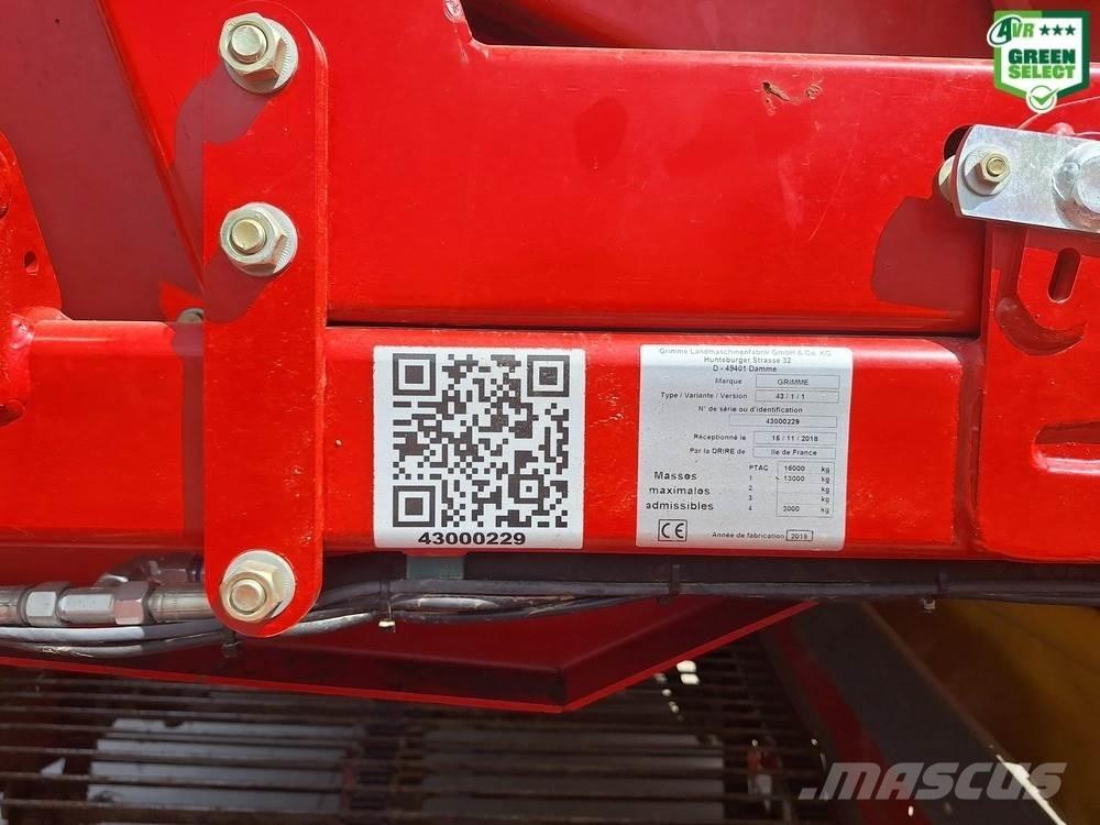 Grimme sv260 Løgoptagere