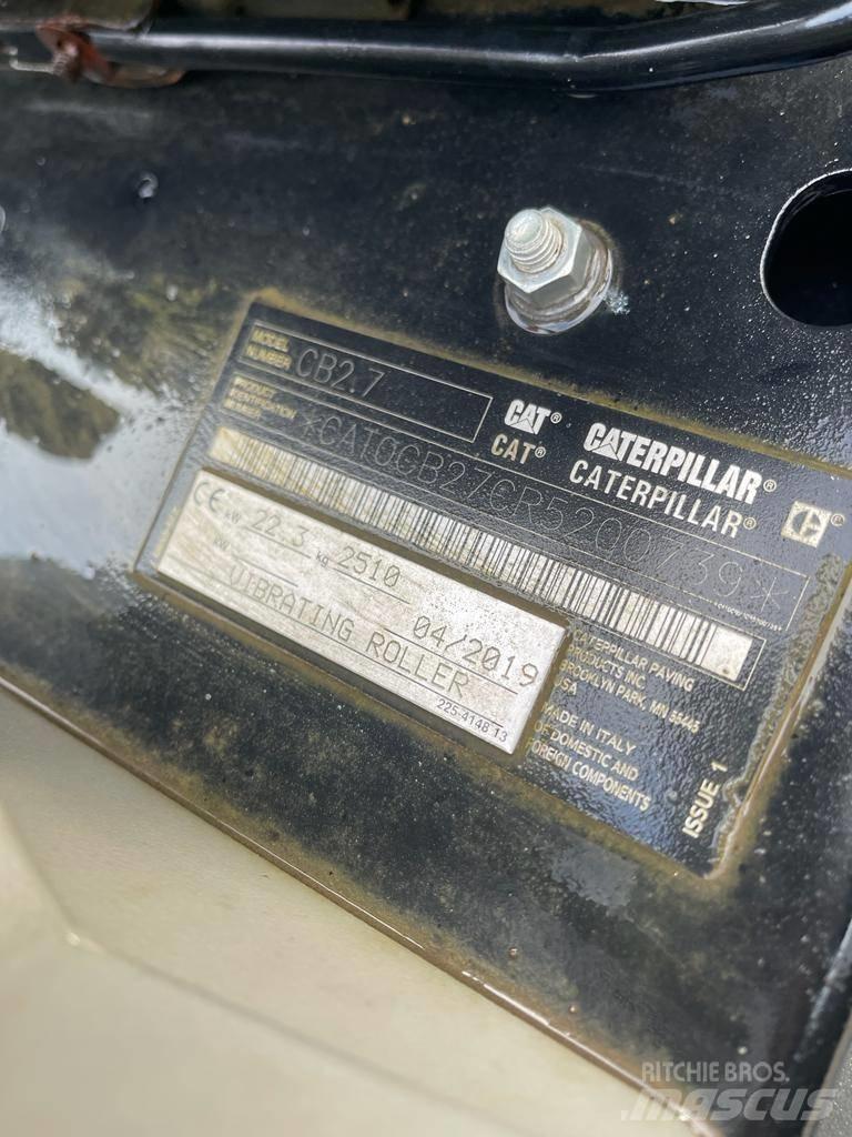 CAT CB 2.7 Tvilling tromle