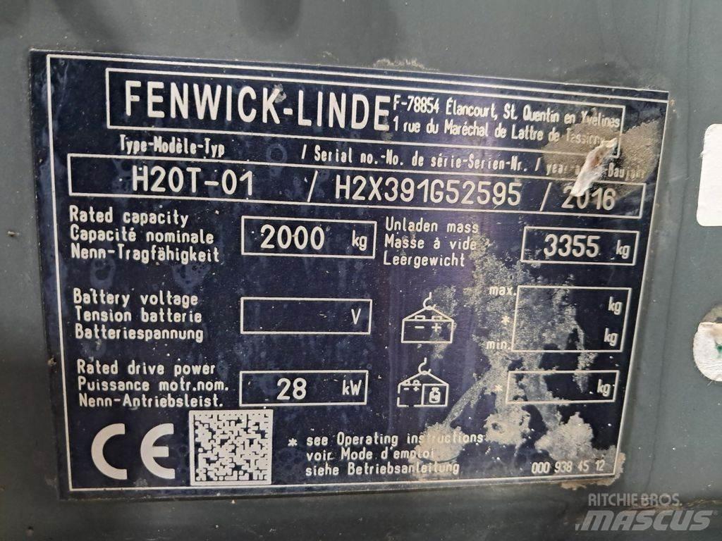 Linde H20T-01 LPG gaffeltrucks