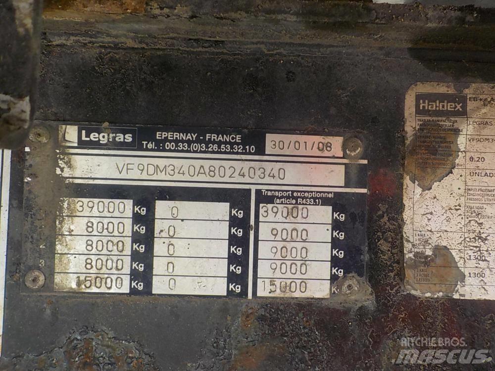 Legras PISO MOVIL Andre Semi-trailere