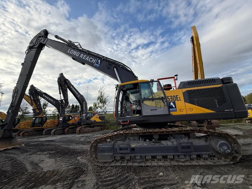 Volvo EC 530 EL Gravemaskiner med lang gravebom
