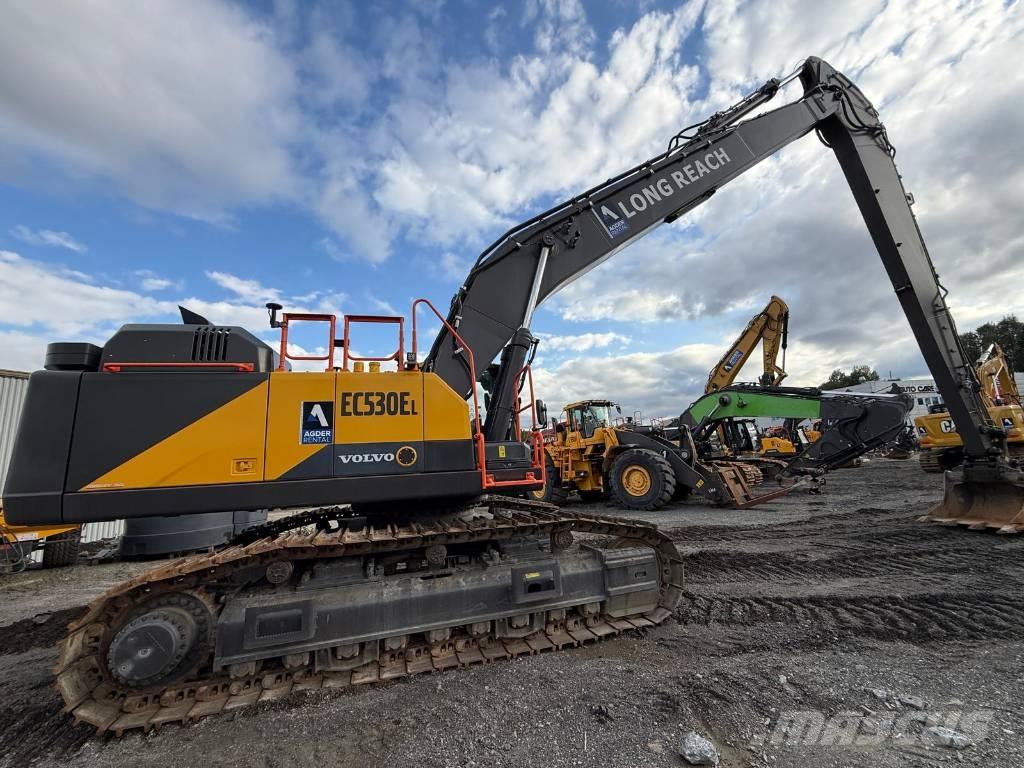 Volvo EC 530 EL Gravemaskiner med lang gravebom