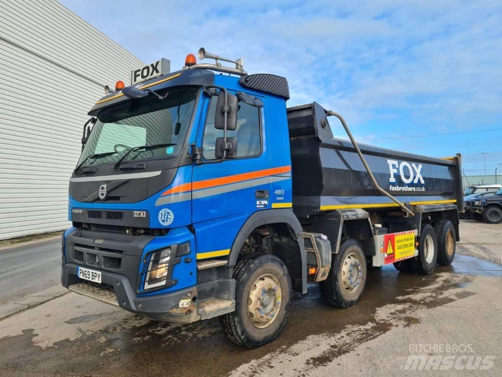 Volvo FM 410 Lastbiler med tip