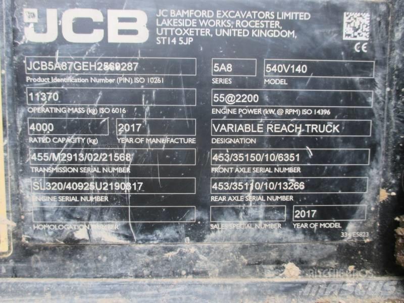 JCB 540-140 Teleskoplæssere
