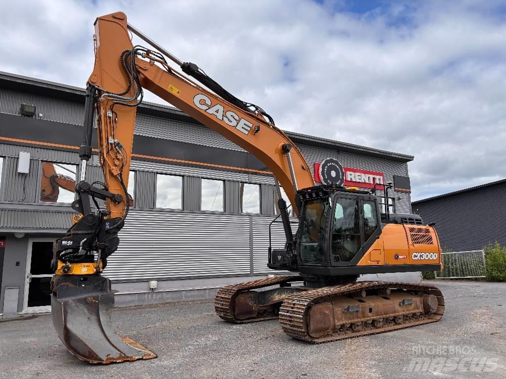 CASE CX 300 D Gravemaskiner på larvebånd