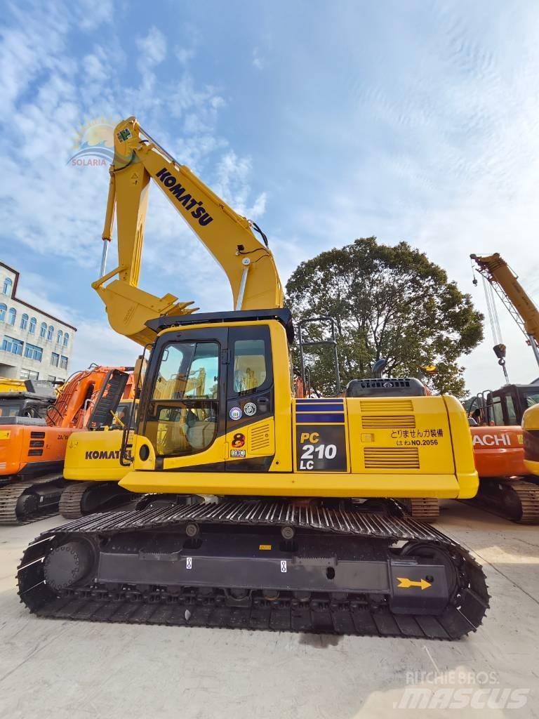 Komatsu PC 210 LC Gravemaskiner på larvebånd