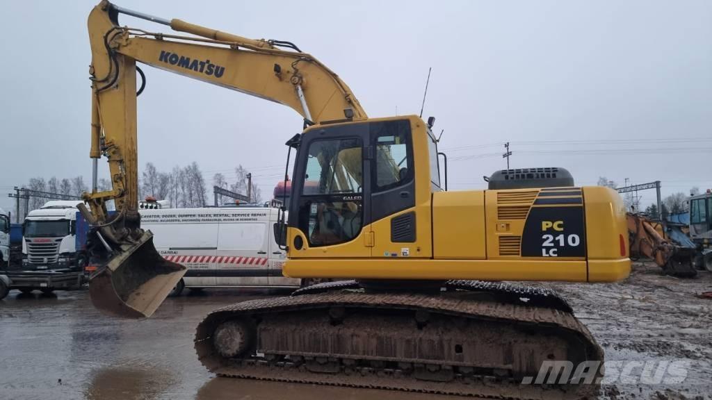 Komatsu PC 210-8 Gravemaskiner på larvebånd