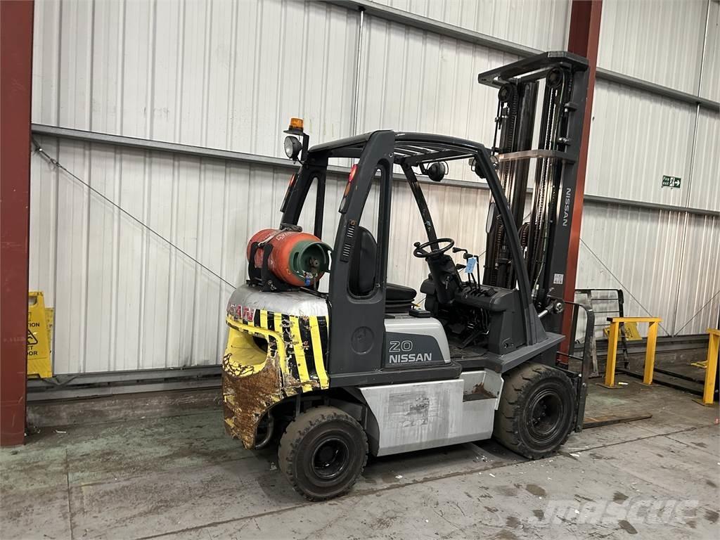 Nissan U1D2A20LQ LPG gaffeltrucks