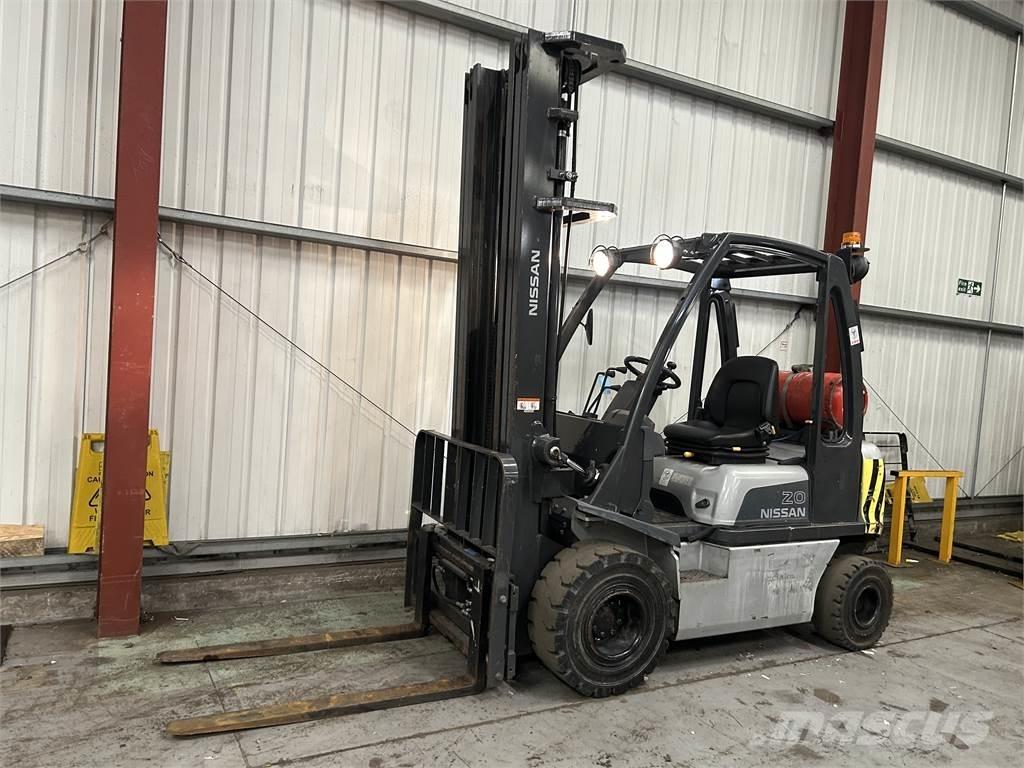 Nissan U1D2A20LQ LPG gaffeltrucks