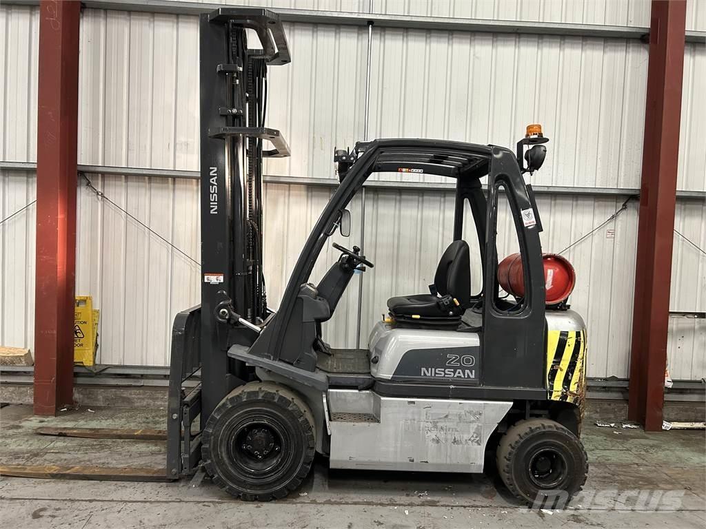 Nissan U1D2A20LQ LPG gaffeltrucks