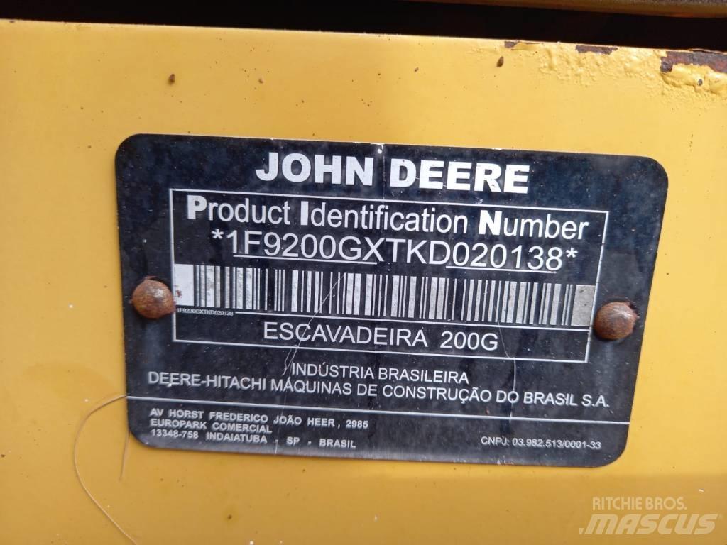 John Deere 200G Gravemaskiner på larvebånd