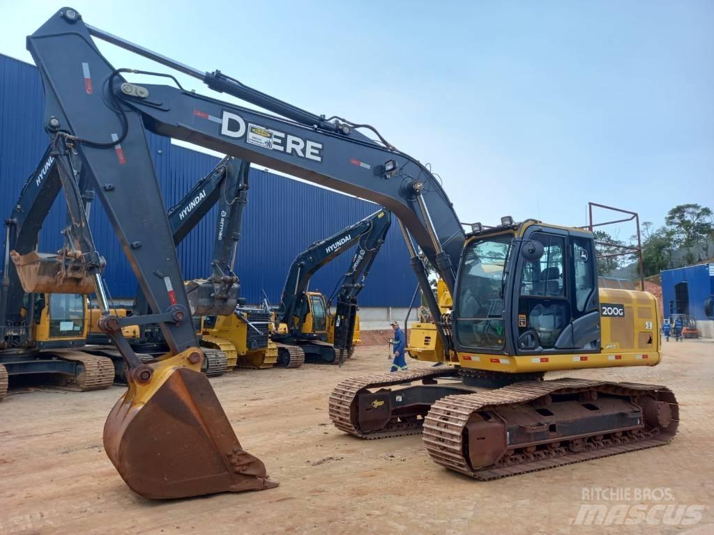 John Deere 200G Gravemaskiner på larvebånd