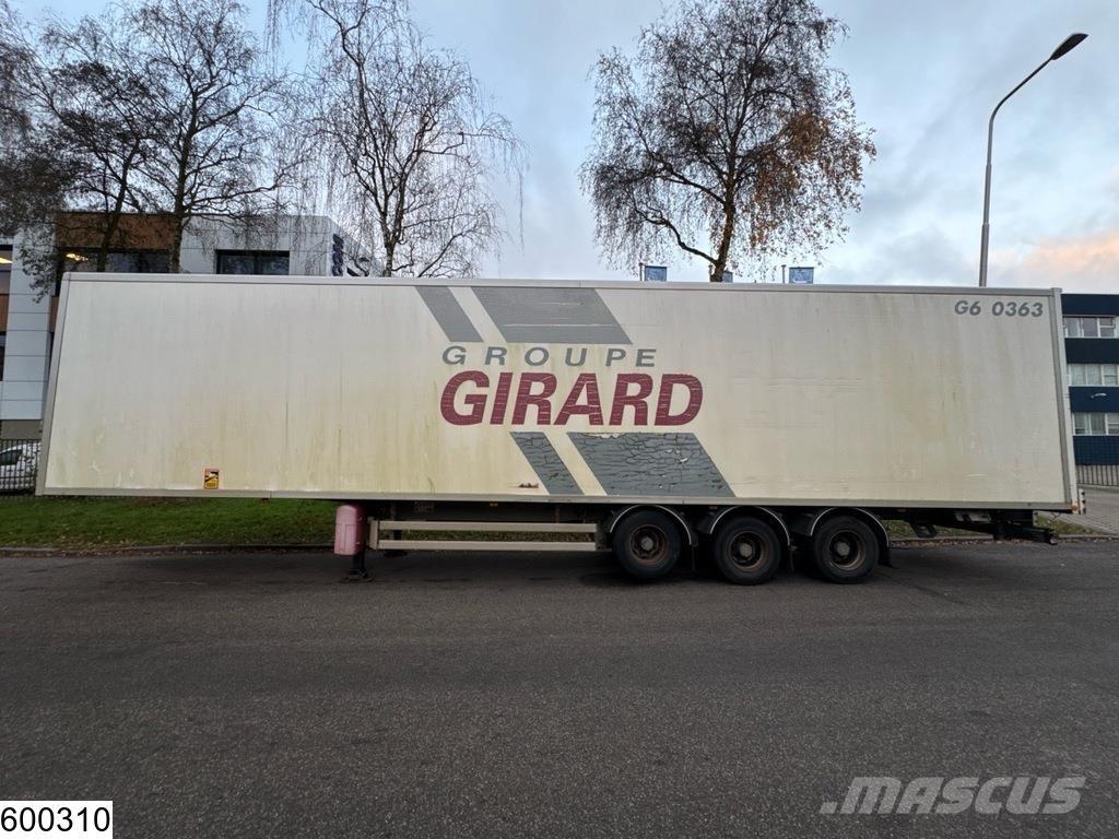 Samro gesloten bak Semi-trailer med fast kasse