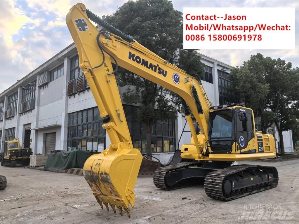 Komatsu PC220 Gravemaskiner på larvebånd