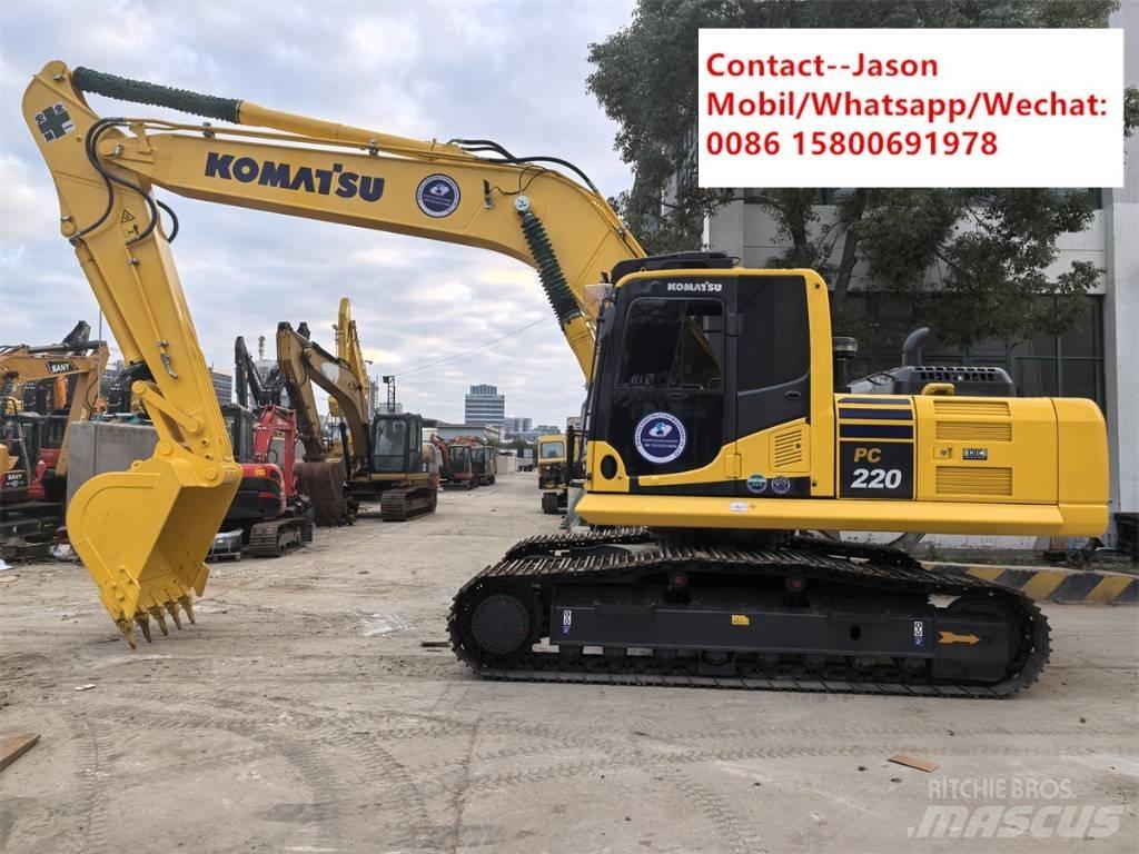 Komatsu PC220 Gravemaskiner på larvebånd