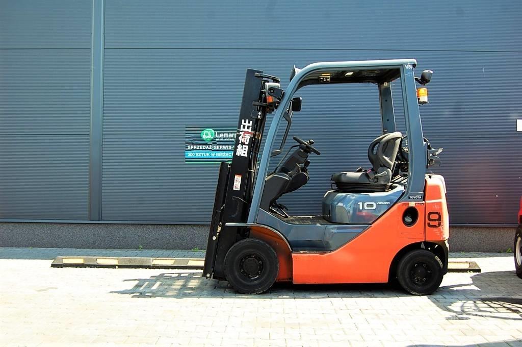 Toyota 8FG10 LPG gaffeltrucks