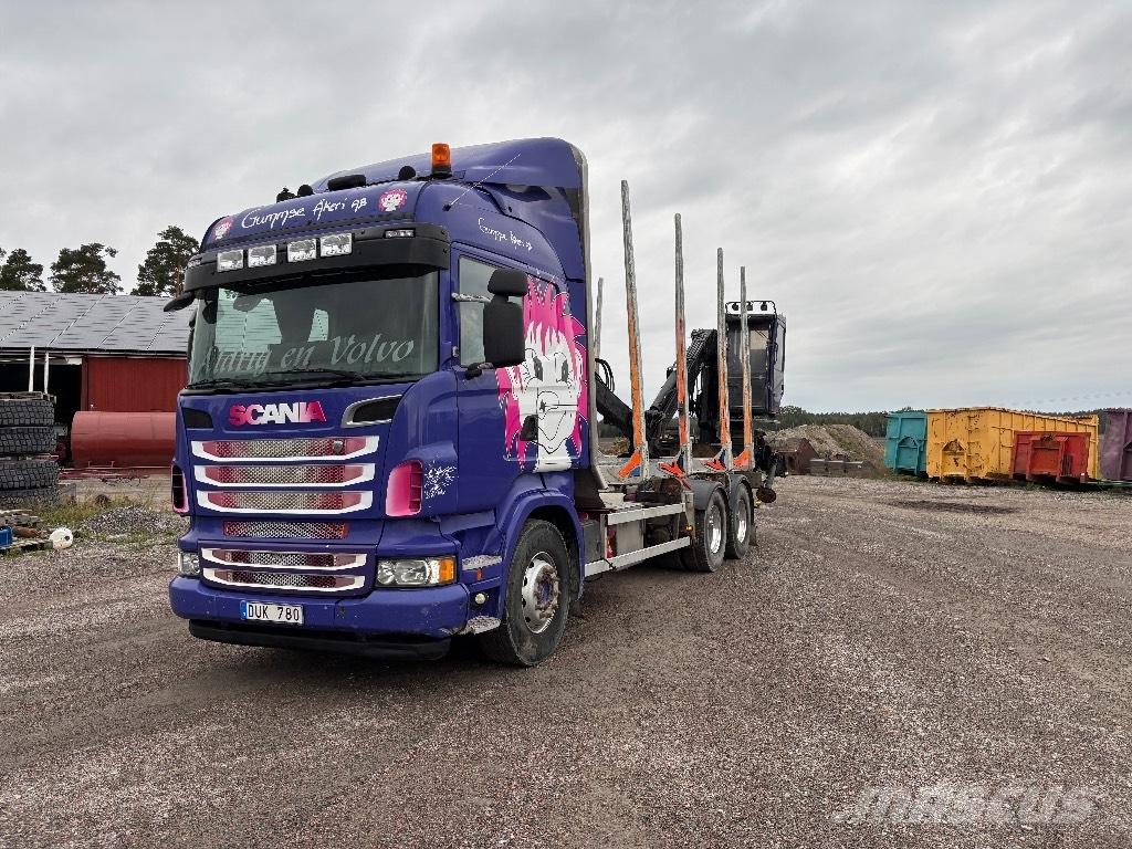 Scania 560. 6x4 Tømmertransport