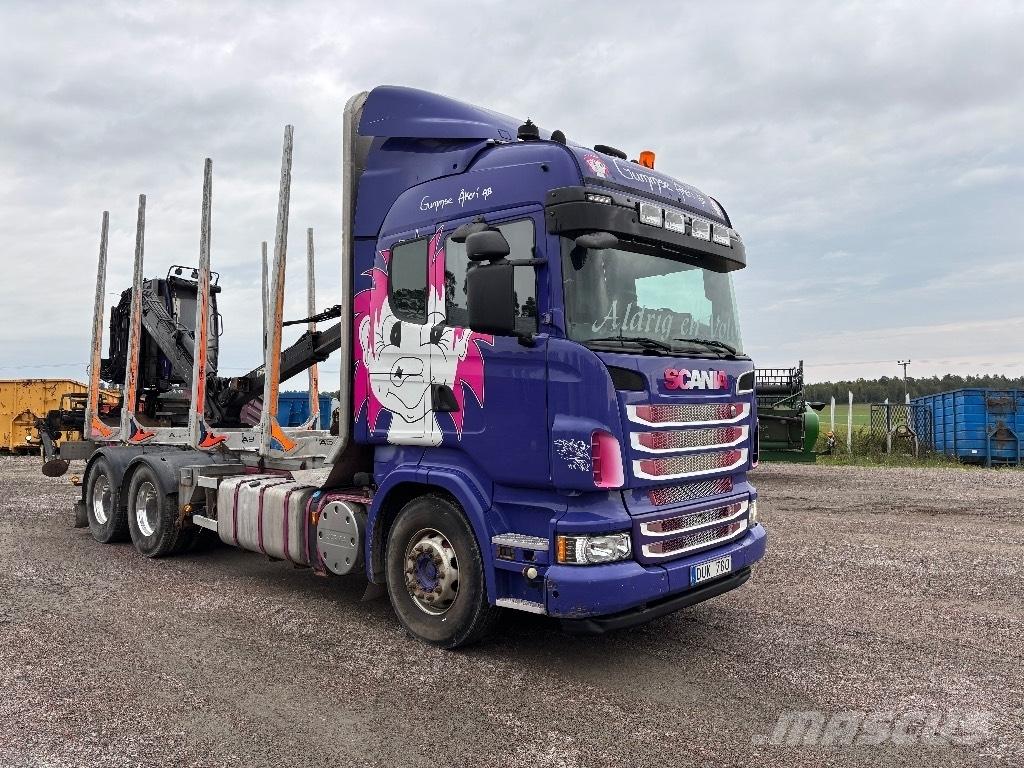 Scania 560. 6x4 Tømmertransport
