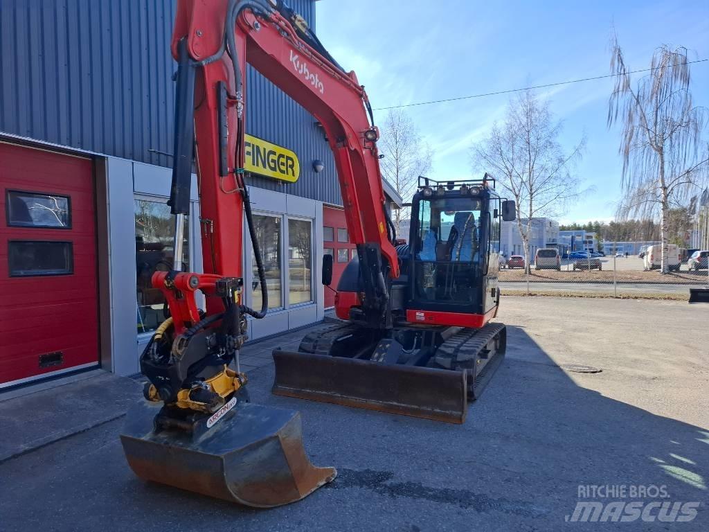 Kubota KX 080-4 Midi-gravemaskiner 7t - 12t