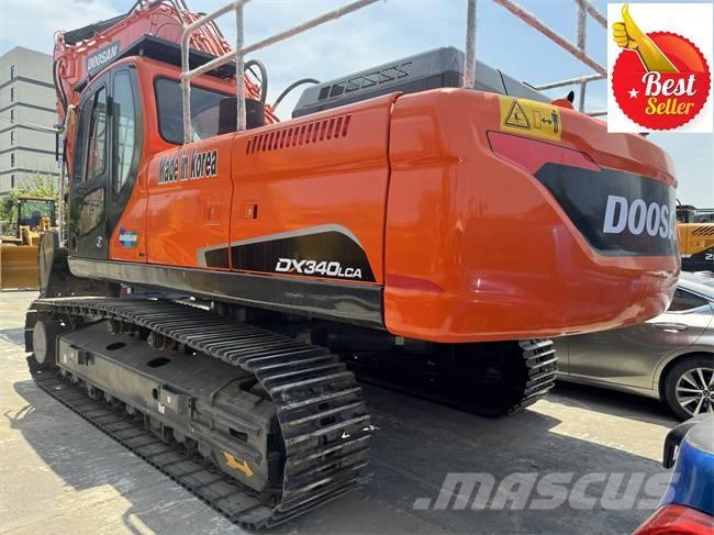 Doosan DX 340 LCA Gravemaskiner på larvebånd