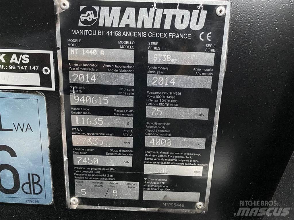 Manitou MT1440A Teleskoplæssere