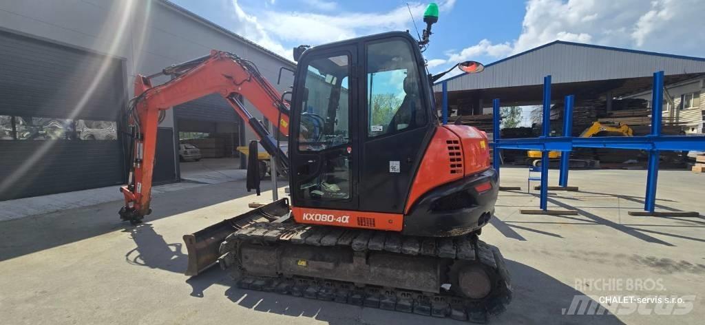 Kubota KX 80-4 Midi-gravemaskiner 7t - 12t