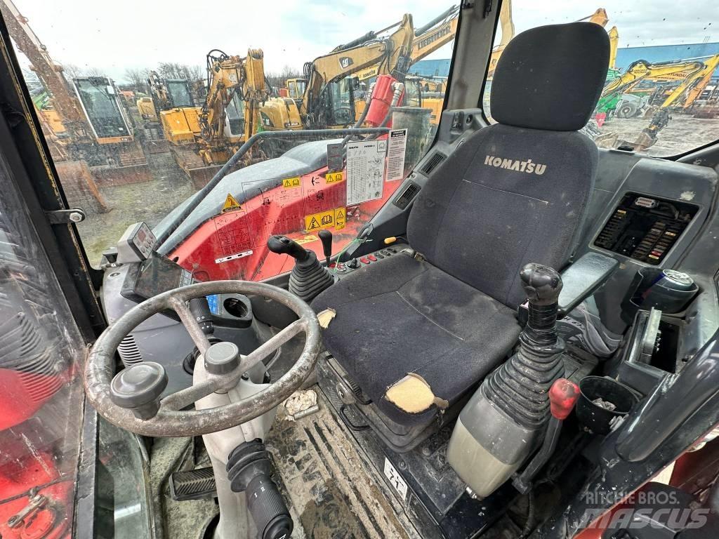 Komatsu PW98MR-8 Gravemaskiner på hjul
