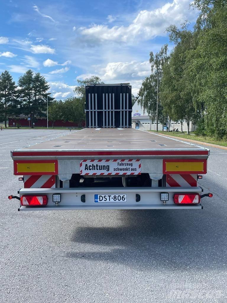 Hangler SDS-H 390 Semi-trailer med lad/flatbed