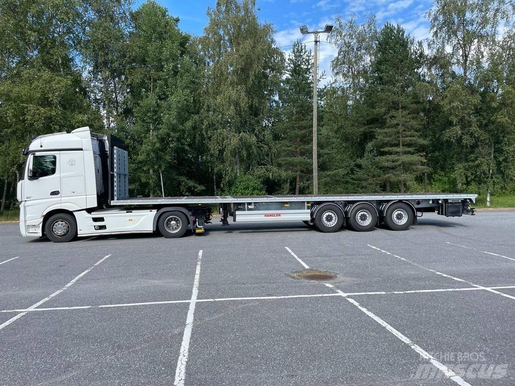 Hangler SDS-H 390 Semi-trailer med lad/flatbed