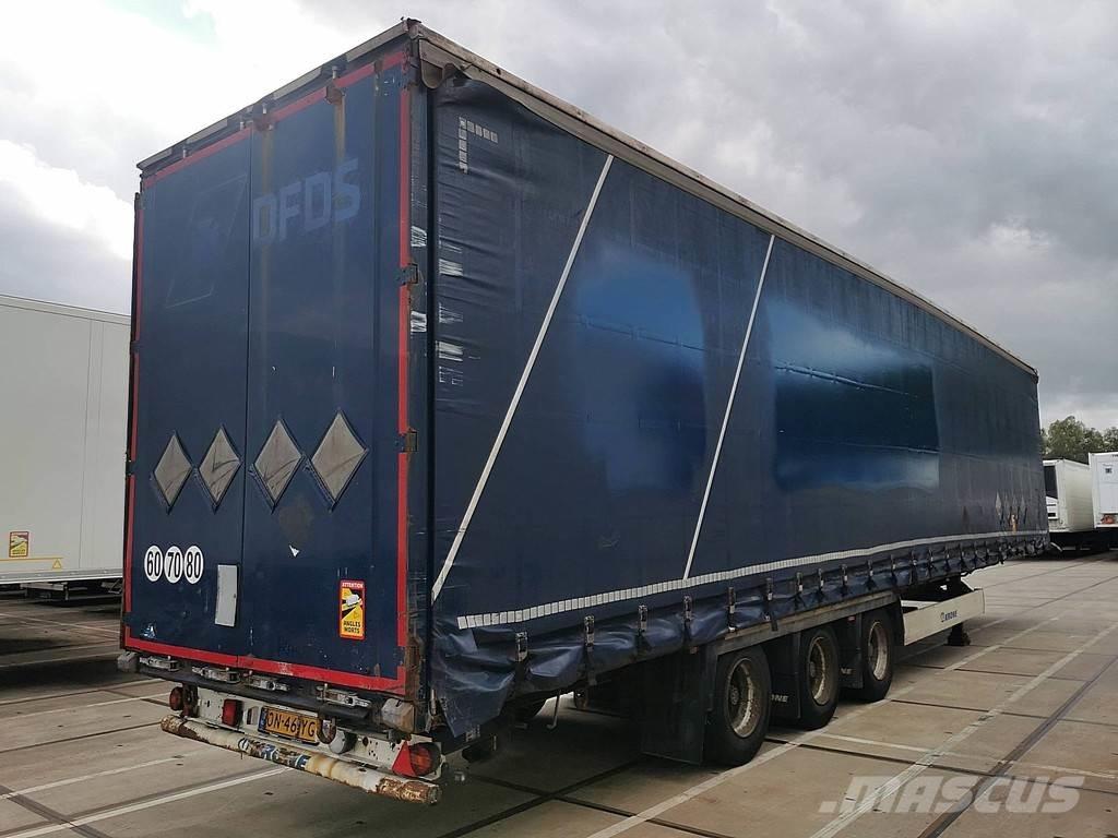 Krone N/A Semi-trailer med Gardinsider