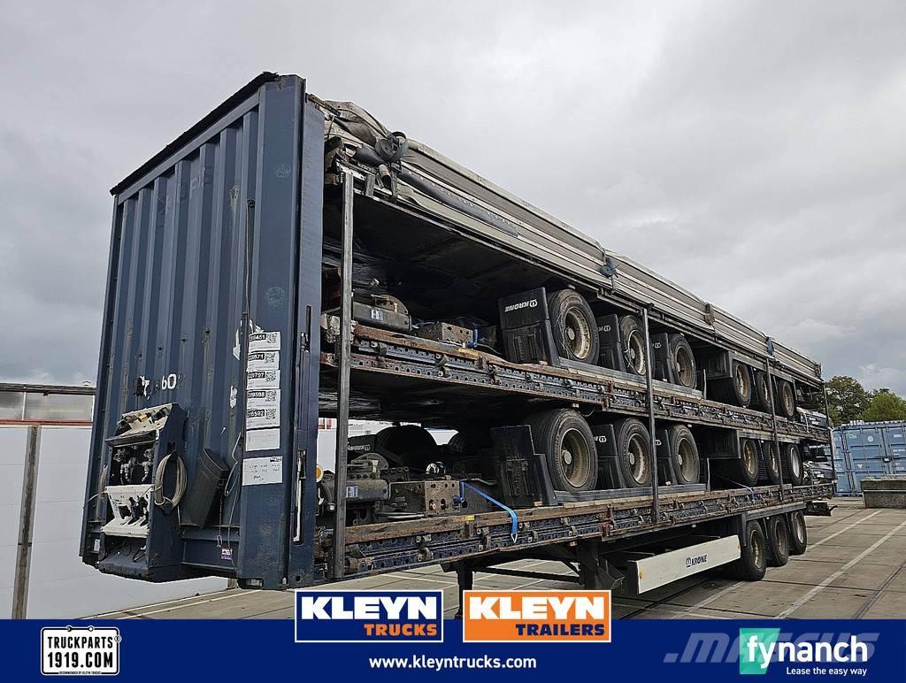 Krone N/A Semi-trailer med Gardinsider