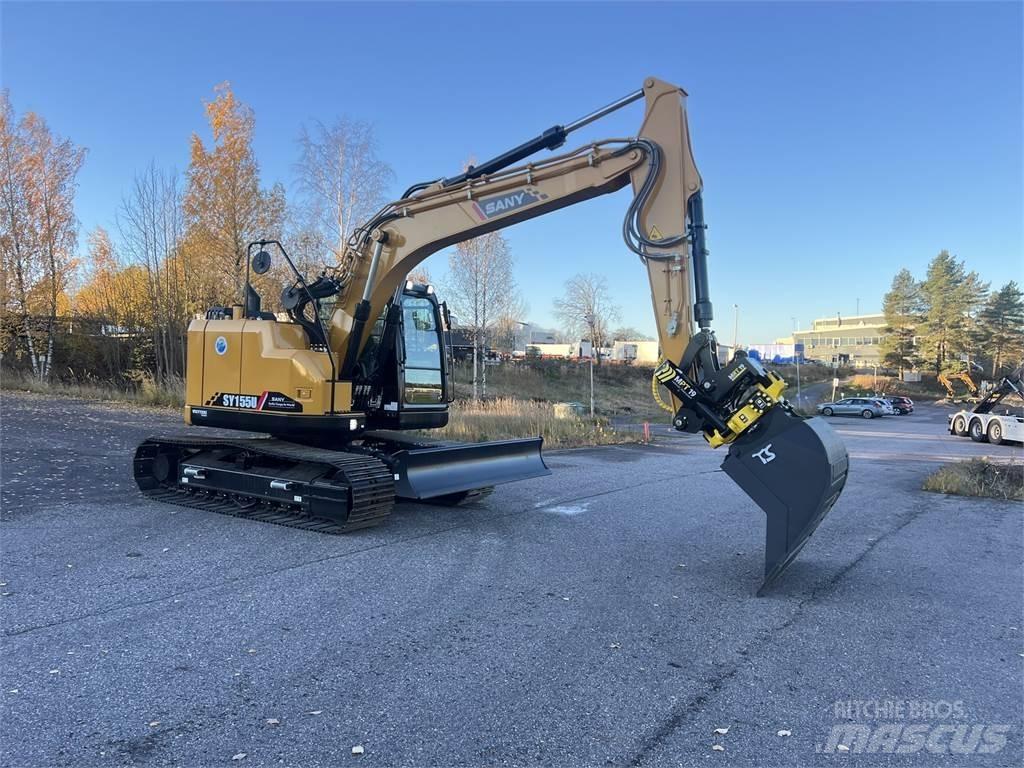 Sany SY155U Gravemaskiner på larvebånd