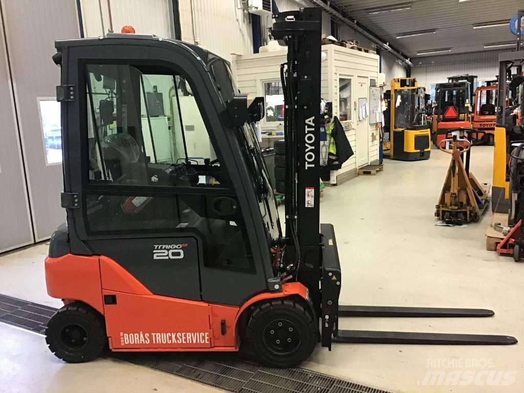 Toyota 8 FBMK 20 T El gaffeltrucks