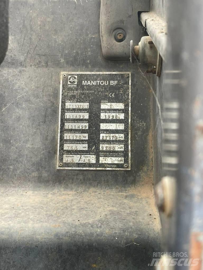 Manitou MT 1337 SL T Teleskoplæssere