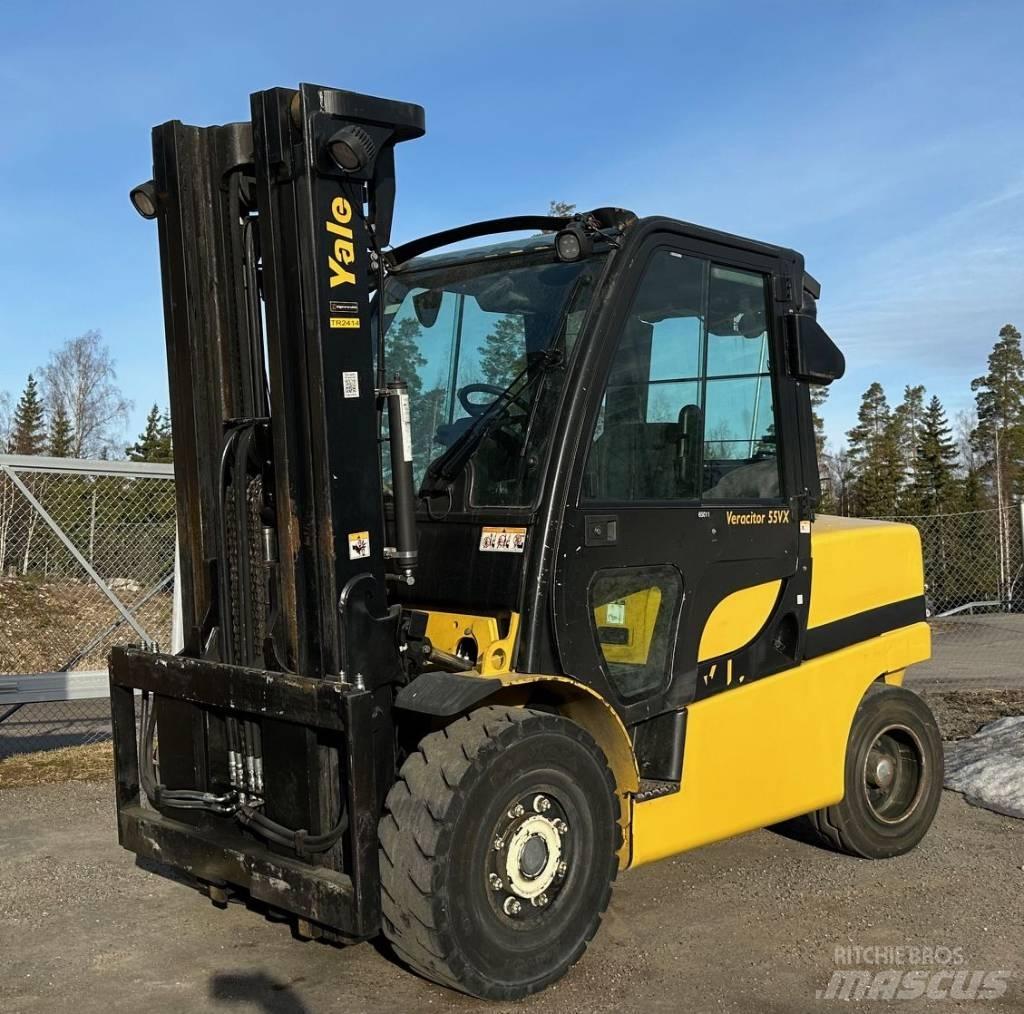 Yale GDP 55 VX Diesel gaffeltrucks