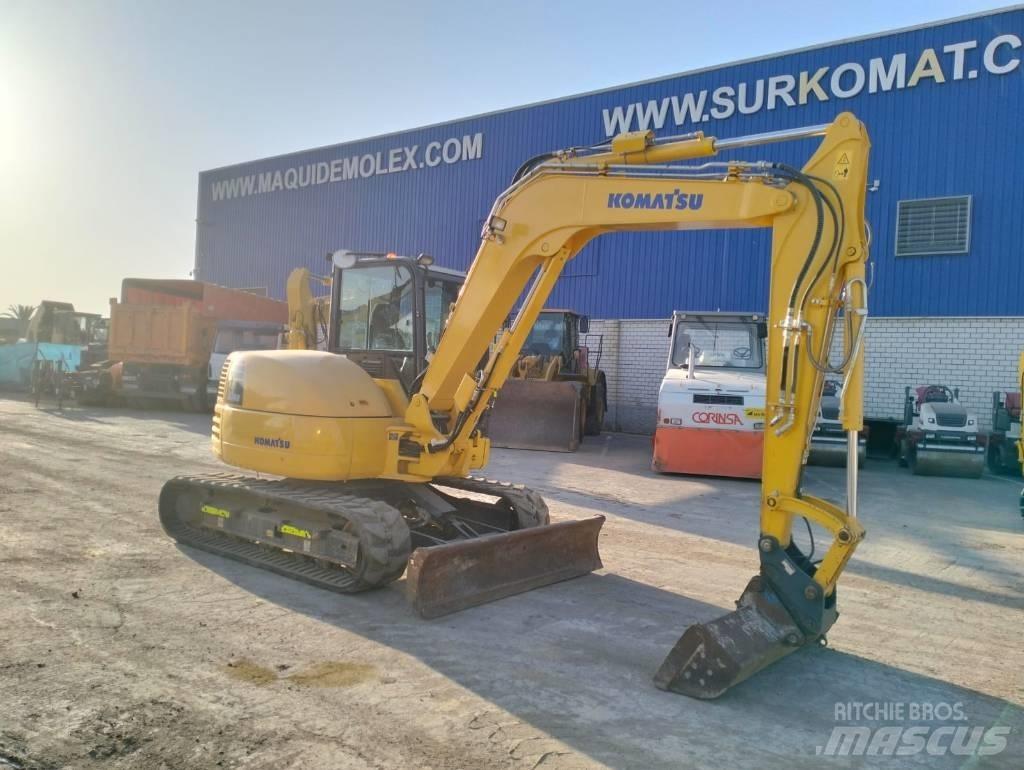 Komatsu PC 80 MR-5EO Midi-gravemaskiner 7t - 12t