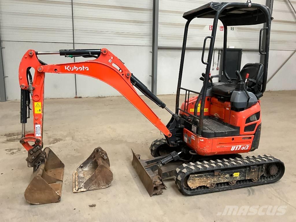 Kubota U 17-3 A Minigravemaskiner