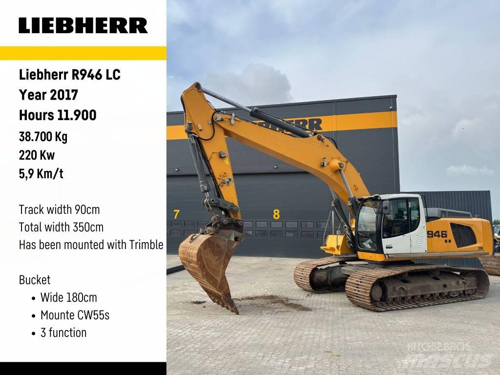 Liebherr R 946 Gravemaskiner på larvebånd
