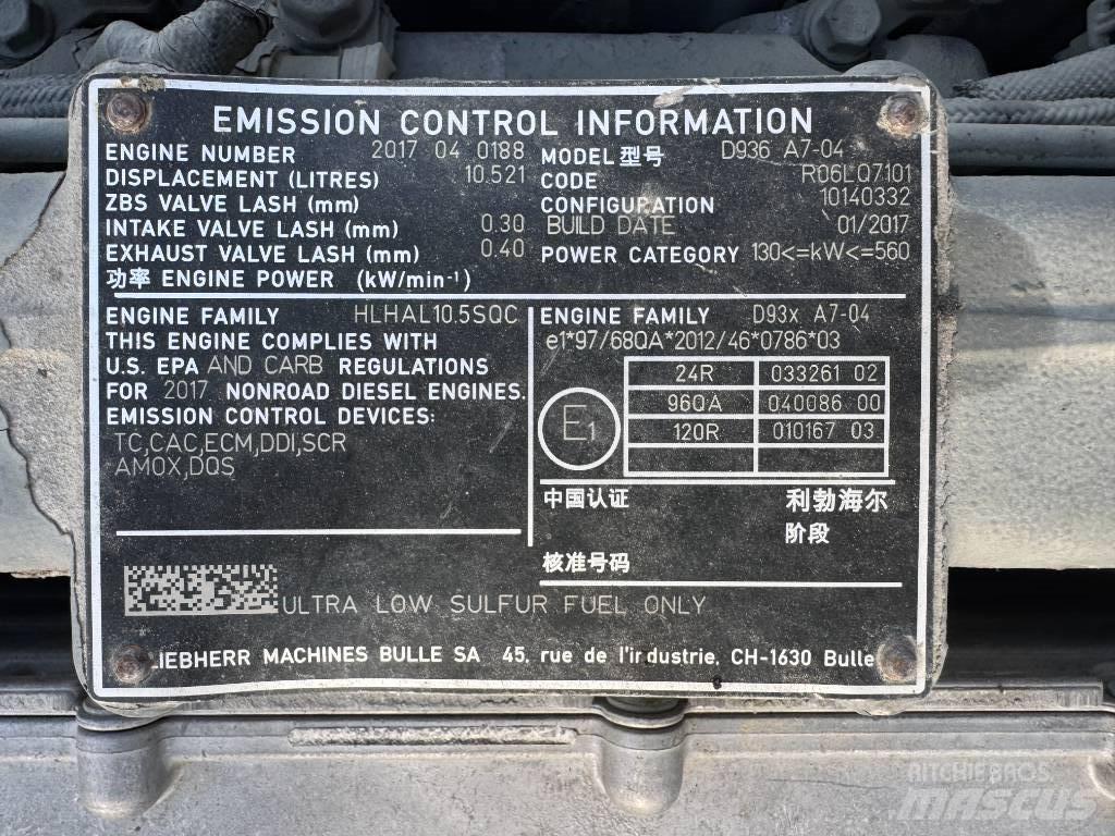 Liebherr R 946 Gravemaskiner på larvebånd
