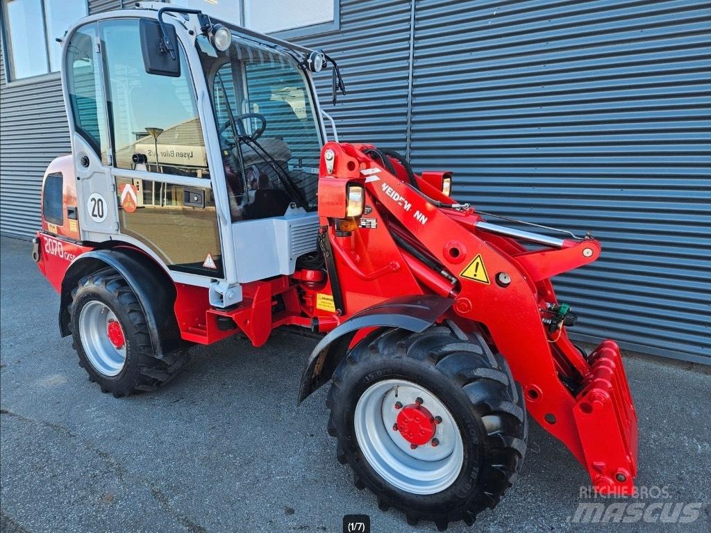 Weidemann 2070LP Minilæsser - knækstyret