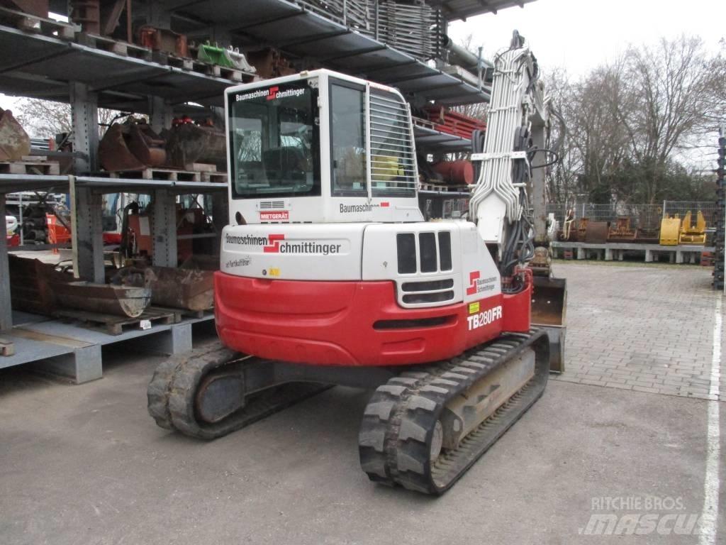 Takeuchi TB 280 FR Midi-gravemaskiner 7t - 12t