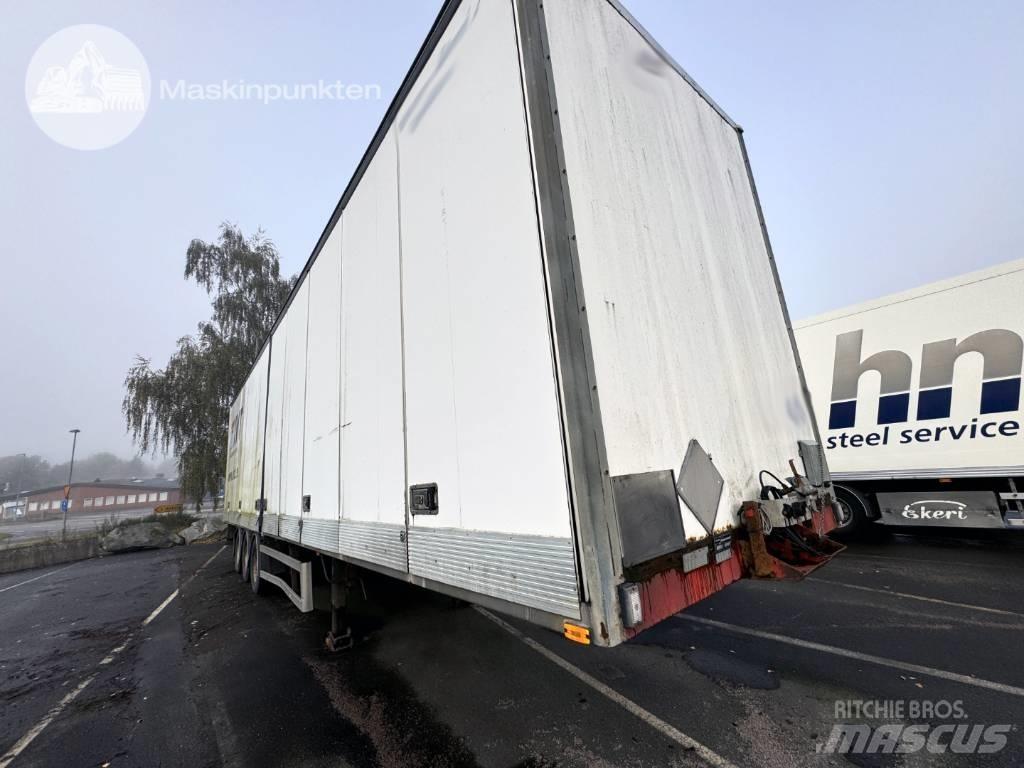 HRD NTL-S Semi-trailer med fast kasse
