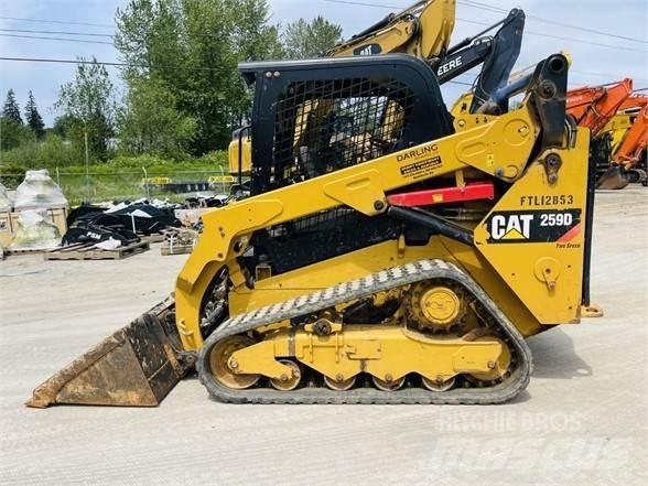 CAT 259D Minilæsser - skridstyret