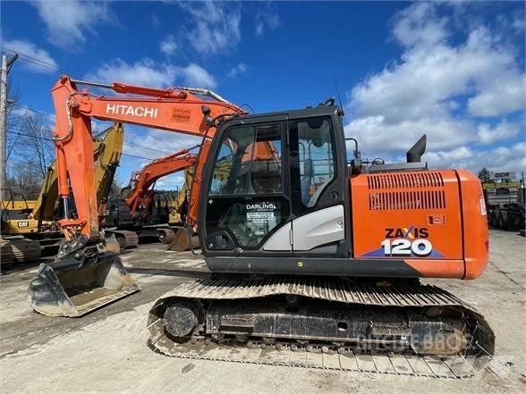 Hitachi ZX120 Gravemaskiner på larvebånd