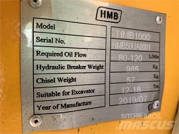 HMB 1000 Hydraulik / Trykluft hammere