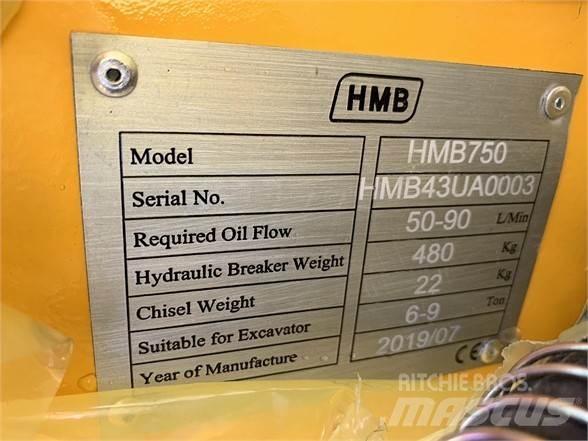 HMB 750 Hydraulik / Trykluft hammere