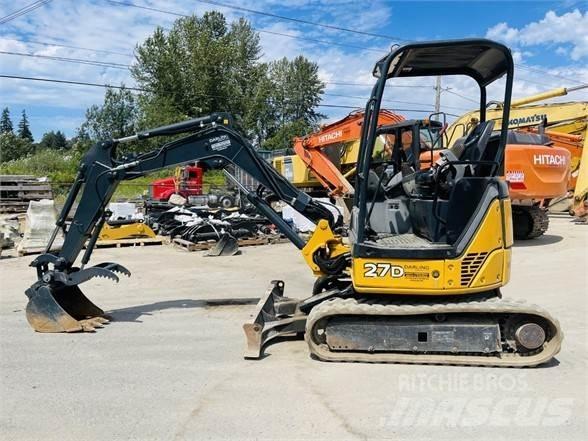 John Deere 27D Minigravemaskiner
