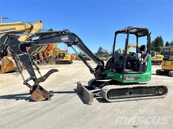 John Deere 50G Minigravemaskiner
